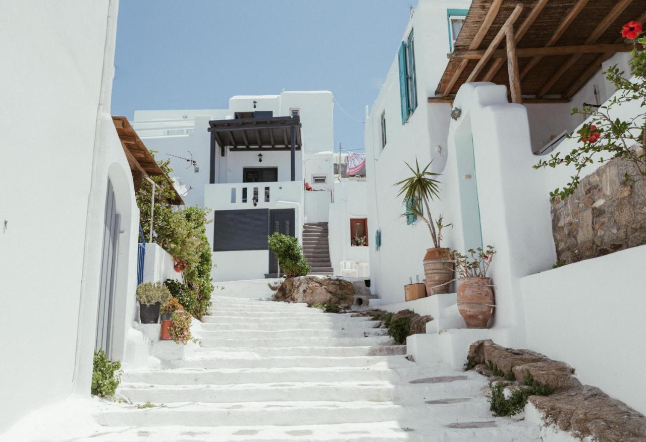 Central Local Living In Mykonos, Main Town Apartamento Mykonos Town Exterior foto